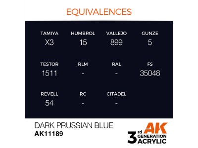 Dark Prussian Blue 17ml 