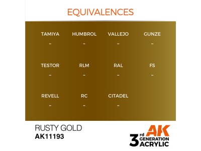 Rusty Gold 17ml 