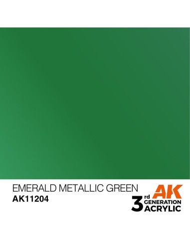 Emerald Metallic Green 17ml 