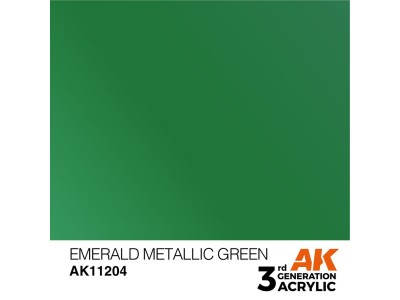 Emerald Metallic Green 17ml 