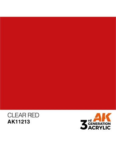 Clear Red 17ml 