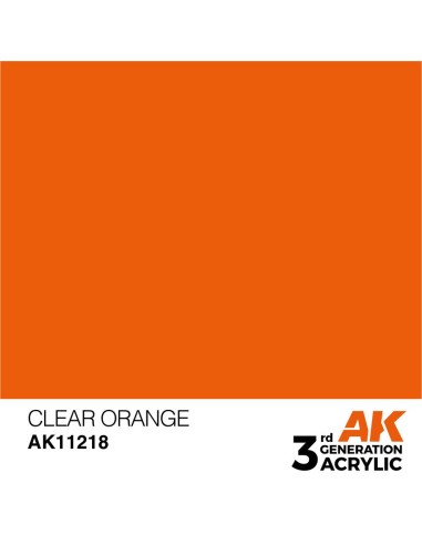Clear Orange 17ml 
