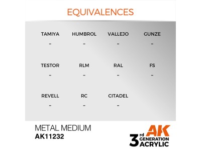 Metal Medium 17ml 