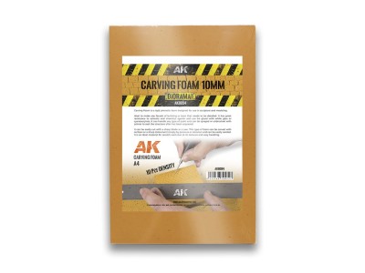 CARVING FOAM 10MM A4 SIZE (305 x 228 MM) 