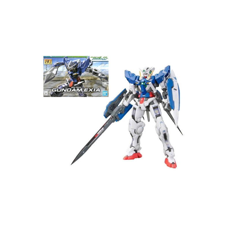 GUNDAM - HG 1/44 EXIA - Model Kit - 13cm