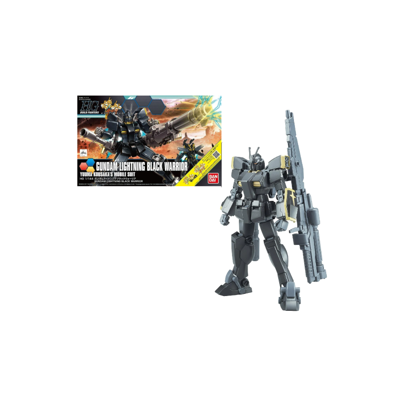 GUNDAM - HG Gundam Lightning Black Warrior 1/144 - Model Kit