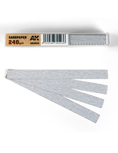 Dry Sandpaper 240 grit x 50 units 