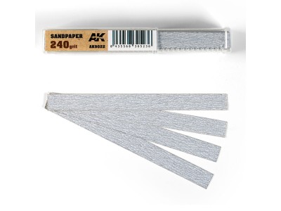Dry Sandpaper 240 grit x 50 units 