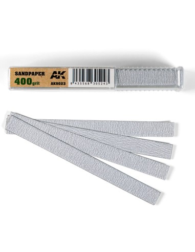 Dry Sandpaper 400 grit x 50 units 
