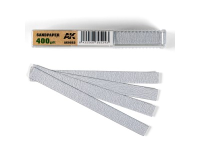 Dry Sandpaper 400 grit x 50 units 