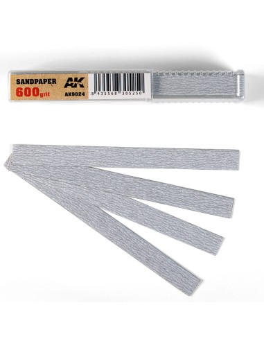 Dry Sandpaper 600 grit x 50 units 