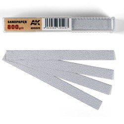 Dry Sandpaper 800 grit x 50 units 