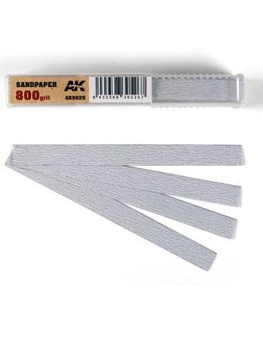 Dry Sandpaper 800 grit x 50 units 