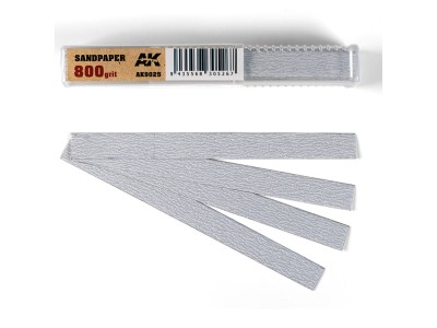 Dry Sandpaper 800 grit x 50 units 