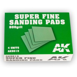 Super Fine Sanding Pads 800 grit.4 units 