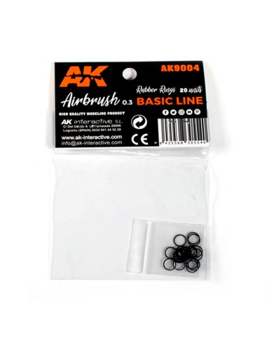 Rubber Rings - 20 units (Airbrush Basic Line 0.3) 