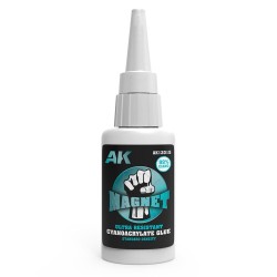 MAGNET CYANOCRYLATE GLUE / MAGNET PEGAMENTO CIANOCRILATO 