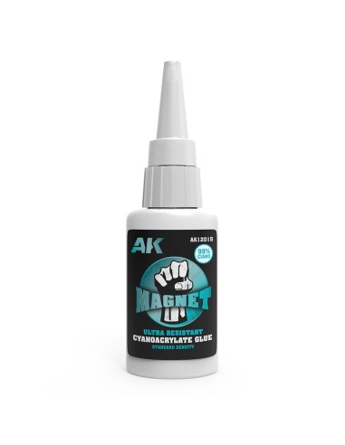 MAGNET CYANOCRYLATE GLUE / MAGNET PEGAMENTO CIANOCRILATO 