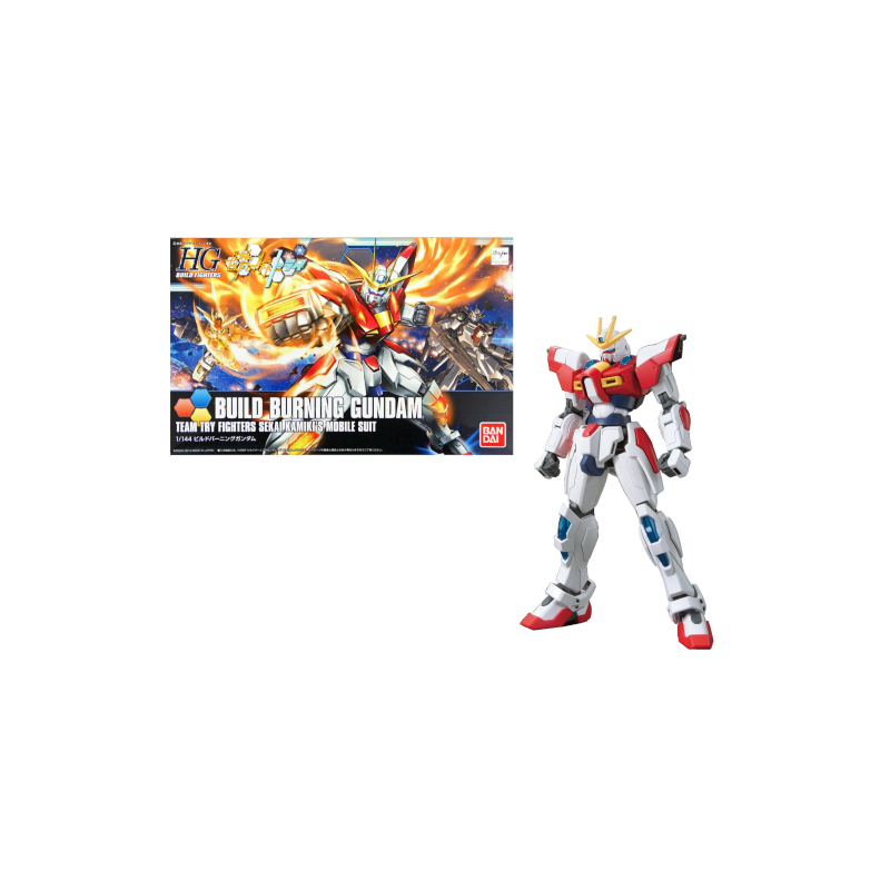 GUNDAM - HGBF 1/144 Build Burning Gundam Sekai Kamiklis - Model Kit