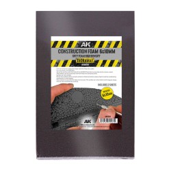CONSTRUCTION FOAM 6&10MM - BLUE FOAM 195 x 295 MM (2 SHEETS) 