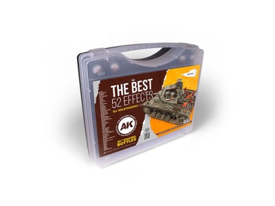 3G PLASTIC BRIEFCASE 52 ENAMELS COLORS 
