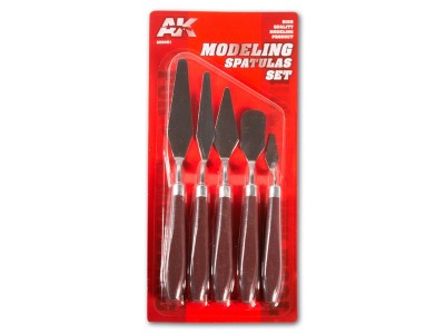 SET DE ESPÁTULAS PARA MODELISMO / MODELISM SPATULAS SET 