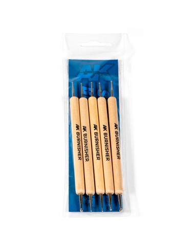SET DE PUNZONES PARA ESCULPIR / SCULPTING BURNISHER SET 