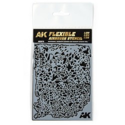 Flexible Airbrush Stencil  1/20 - 1/24 - 1/35 