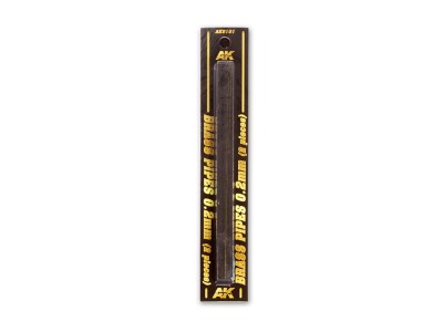 BRASS PIPES 0,2mm, 2 units 