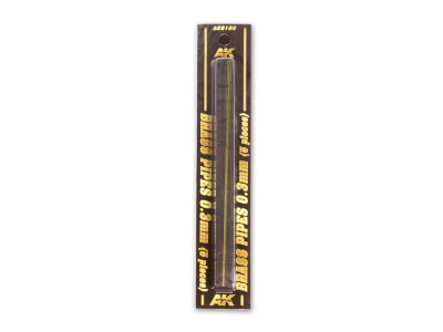 BRASS PIPES 0,3mm, 5 units 