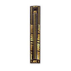 BRASS PIPES 0,6mm, 5 units 