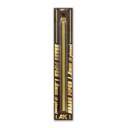 BRASS PIPES 1,2mm, 5 units 