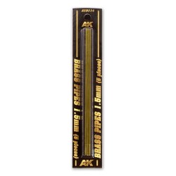 BRASS PIPES 1,5mm, 5 units 