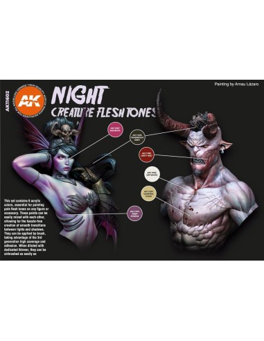NIGHT CREATURES FLESH TONES 
