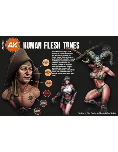 HUMAN FLESH TONES 