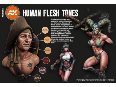 HUMAN FLESH TONES 