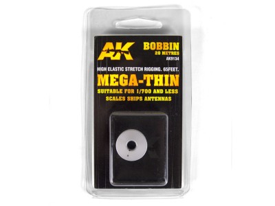 ELASTIC RIGGING BOBBINMEGA-THIN 