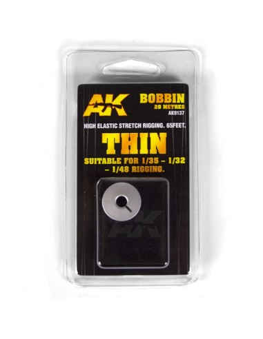 ELASTIC RIGGING BOBBIN THIN 