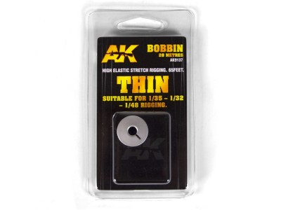 ELASTIC RIGGING BOBBIN THIN 