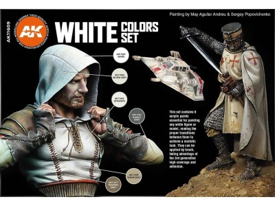 WHITE COLORS SET 