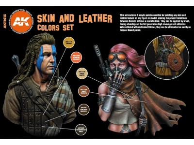 SKIN AND LEATHER COLORS SET 