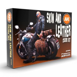 SKIN AND LEATHER COLORS SET  2