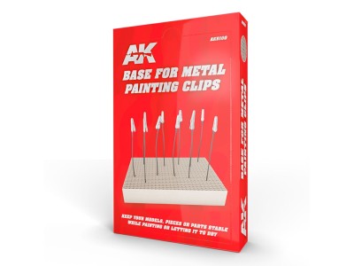 BASE FOR METAL PAINTING CLIPS 