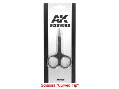 SCISSORS CURVED TIP (SPECIAL FOR PHOTOETCHED) 
