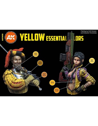YELLOW ESSENTIAL COLORS 3GEN SET 