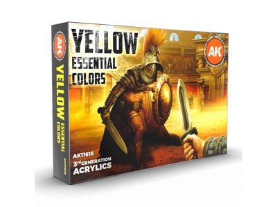 YELLOW ESSENTIAL COLORS 3GEN SET 
