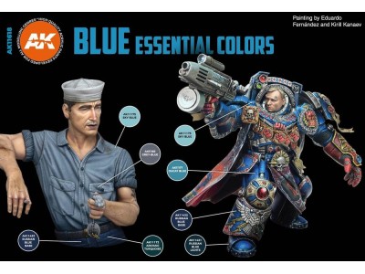 BLUE ESSENTIAL COLORS 3GEN SET 