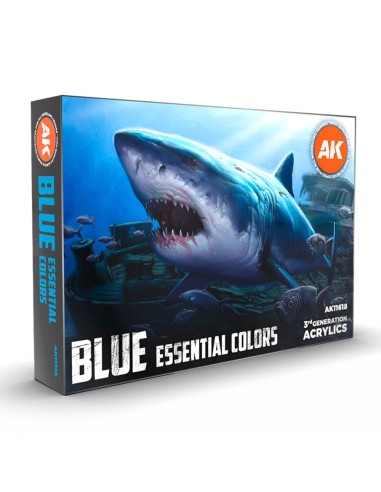 BLUE ESSENTIAL COLORS 3GEN SET 
