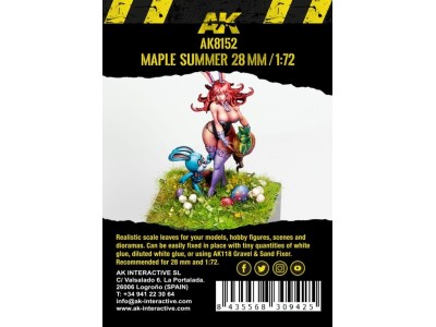 MAPLE SUMMER LEAVES 1/72 