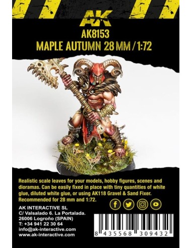 MAPLE AUTUMN LEAVES 1/72 